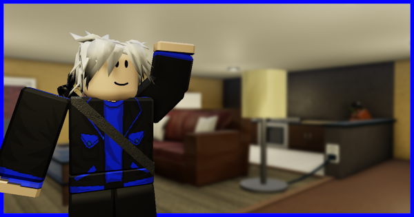 Shae Shinil; spiky white hair, blue and black biker jacket